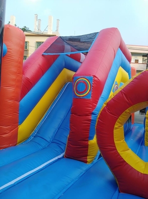Casa al aire libre de la despedida de Jumper Inflatable Combo Bouncer Castle del salto de la diversión