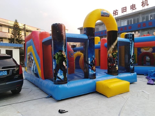 Casa al aire libre de la despedida de Jumper Inflatable Combo Bouncer Castle del salto de la diversión