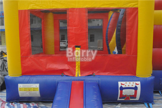 Castillo de salto inflable de la lona despedir la diapositiva combinada para el niño