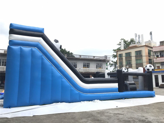Casa combinada inflable de la despedida del obstáculo de los deportes de la diapositiva de la lona para los adultos y los niños