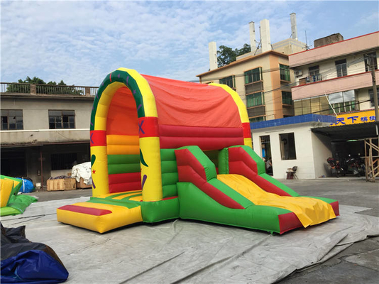 Casa de salto inflable de la gorila de los niños de la calidad comercial del castillo del tema animal