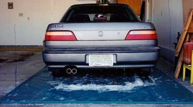 Save The Environment Lavado de autos Garaje Colchoneta de contención de agua y sistema de recuperación de agua Lavado de autos inflable