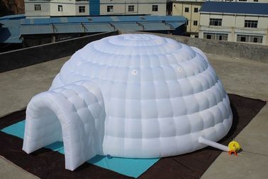 Tienda inflable de la capa doble, tienda de campaña inflable impermeable del PVC para al aire libre