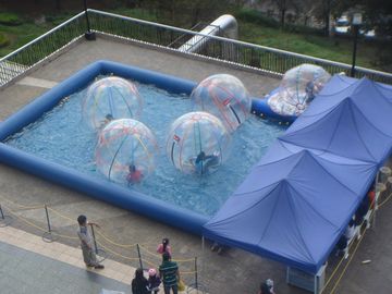 bola que camina del agua humana grande gruesa de los adultos de 0.8m m en piscina inflable