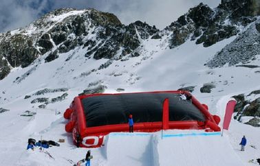 Juguetes inflables al aire libre del airbag de Customzied para el juego de la snowboard