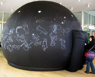 Tienda inflable astronómica asombrosa/bóveda portátil del planetario para la proyección de Digitaces