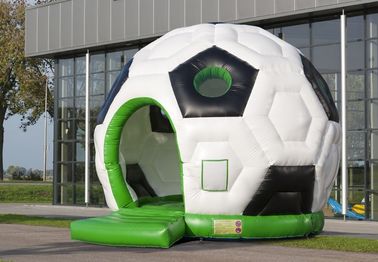 Gorila de salto inflable grande estupenda del balón de fútbol de la casa de la despedida del Moonwalk