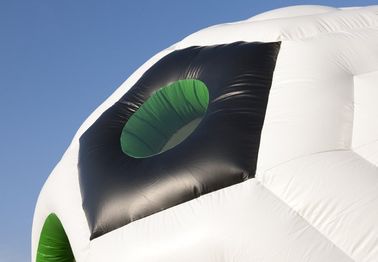 Gorila de salto inflable grande estupenda del balón de fútbol de la casa de la despedida del Moonwalk