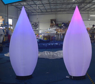 Los productos inflables divertidos de la publicidad el 10ft llevaron la mecha de la vela del color para la fiesta de cumpleaños