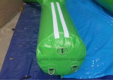 Diapositivas inflables modificadas para requisitos particulares de la piscina, toboganes acuáticos inflables de la lona del PVC para los adultos