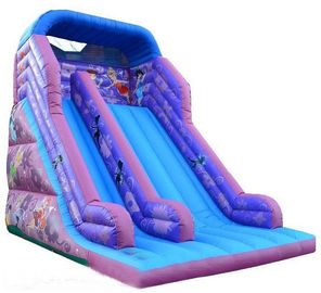 princesa Inflatable Dry Slide, diapositiva animosa gigante púrpura de los 30ft de la diapositiva de Faires