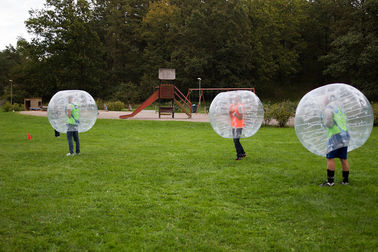 Bola de parachoques inflable humana de la burbuja de los juguetes inflables al aire libre de Tpu/Pvc el 1.5m para el adulto