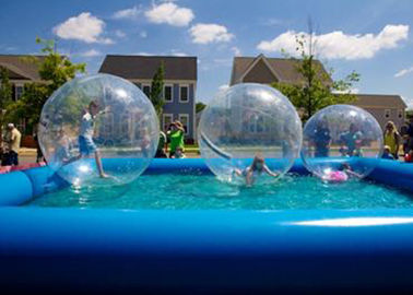 Piscina al aire libre para los niños, bola que camina del PVC de 0.9m m para la piscina inflable