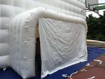 Estructura de edificio blanca del aire de la tienda inflable gigante estupenda durable para el acontecimiento/el partido