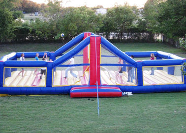 Corte de voleibol inflable de la casa de la despedida de los juegos 0.9m m de los deportes del parque de atracciones