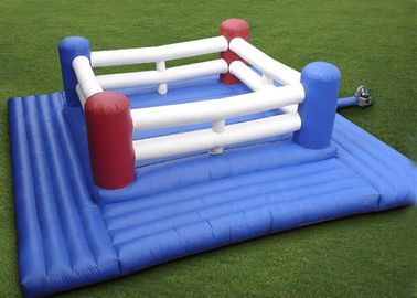 Ring de boxeo inflable del deporte de los niños inflables estupendos de los juegos con el traje para la diversión