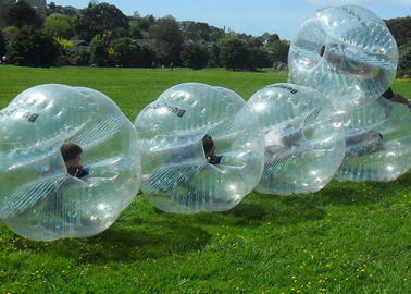 Bola de parachoques para el fútbol, bola de parachoques inflable el 1.7m humana de la burbuja del PVC del 1.2m el 1.5m para el adulto