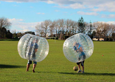Bola inflable al aire libre de Zorb del cuerpo de la bola de Bunmper del aire del PVC el 1.5m de los juguetes 0.8m m para el adulto
