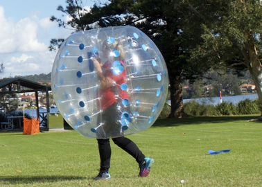 diámetro TPU del 1.2m/fútbol de la burbuja del PVC, fútbol inflable al aire libre de la burbuja de los juguetes 0.8m m
