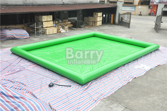 Piscina de agua inflable verde hermética del PVC de 0.9m m para el adulto EN14960
