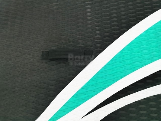 El tablero inflable del SORBO del PVC de la puntada del descenso de 2 capas se levanta el tablero de paleta
