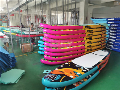 la resaca inflable del deporte acuático del tablero del SORBO 365lbs se coloca encima de color modificado para requisitos particulares del tablero de paleta