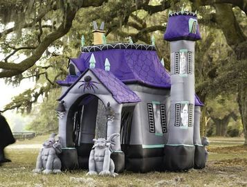 Decoración inflable del partido de Halloween de la casa encantada de Halloween que hace publicidad de Inflatables