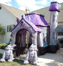 Decoración inflable del partido de Halloween de la casa encantada de Halloween que hace publicidad de Inflatables