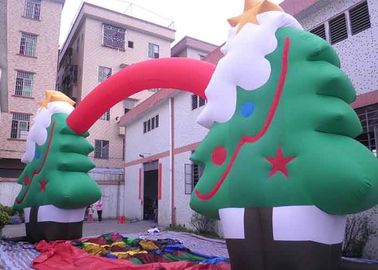 El paño de Oxford modificó la publicidad para requisitos particulares del árbol de navidad/del arco de Inflatables para el festival