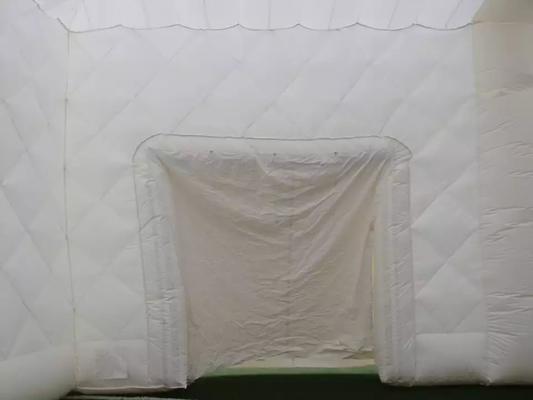 cubo inflable de la tienda del PVC de 0.55m m para el color blanco de los acontecimientos grandes
