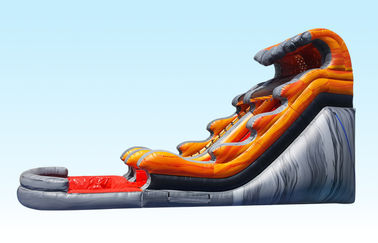 Toboganes acuáticos inflables de la onda de marea de la lava para el adulto y los niños, juegos al aire libre