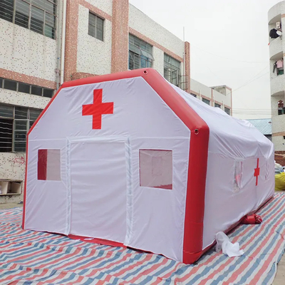 Temporary Surgical Inflatable Medical Tent For Hospital Screen Printing