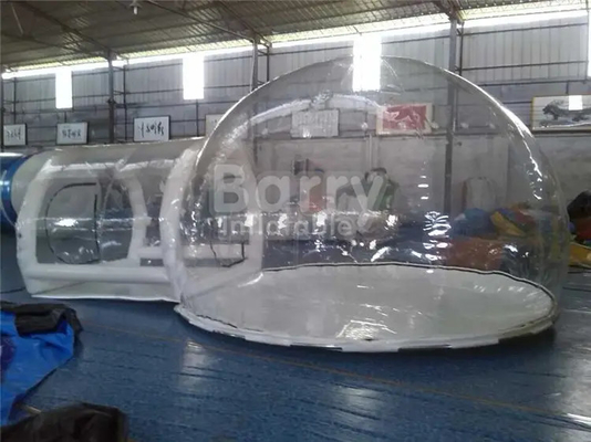 tienda inflable clara del aire del pvc de 1.0m m que acampa al aire libre para el alquiler
