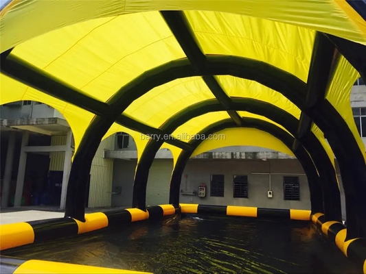 Tienda inflable de la cubierta de la piscina del Pvc del verano 0.6m m para los niños que nadan la tienda de refugio