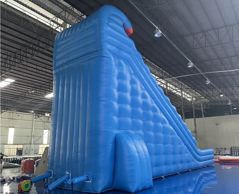 diapositiva inflable grande del PVC de 0.55m m explotar la diapositiva resbaladiza para los adultos y los niños