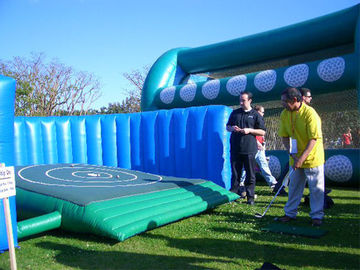 Arena deportiva inflable del golf del aire del golf al aire libre inflable del campo de prácticas para el adulto