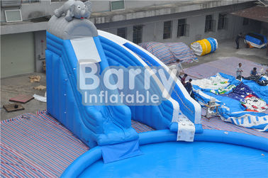 Equipo al aire libre inflable modificado para requisitos particulares del parque de atracciones del elefante grande para los niños