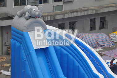 Equipo al aire libre inflable modificado para requisitos particulares del parque de atracciones del elefante grande para los niños