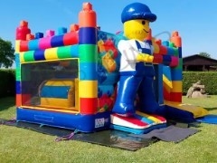 Parque de diversiones Bounce House Juegos Bloqueo de la fiesta Combinado inflable