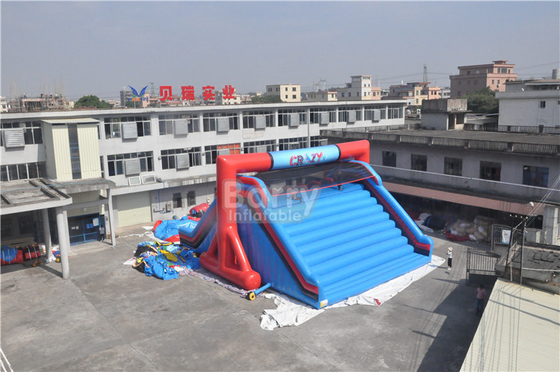 Curso de obstáculos Juego loco Inflatable 5k Run For Event Inflatable Bouncer Slide