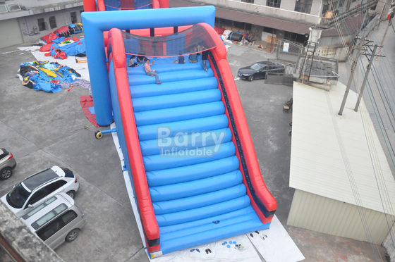 Entretenimiento al aire libre Curso de obstáculos inflables para adultos 5K Juego de obstáculos Bouncer Slide Combo