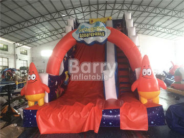 Diapositiva inflable comercial profesional de Spongebob incombustible para el patio de los niños