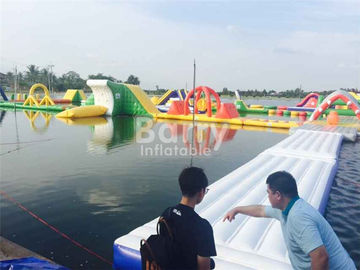 Seels el parque de atracciones inflable durable flotante inflable del parque del agua del tema