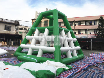 la alta agua inflable de los 4.8m juega la torre de salto del agua inflable con el tobogán acuático
