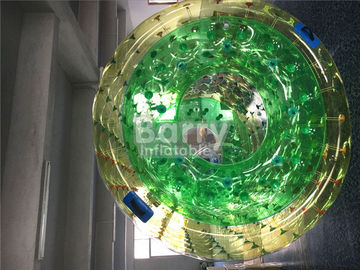 El agua inflable al aire libre juega la bola de balanceo de la aguamarina con el material del PVC/de TPU