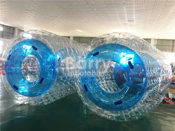 La piscina inflable de encargo impermeable juega el rodillo del agua azul para los niños/los adultos