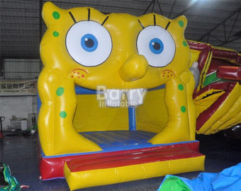Spongebob que salta la casa animosa inflable de la diversión mundial de Inflatables para el niño