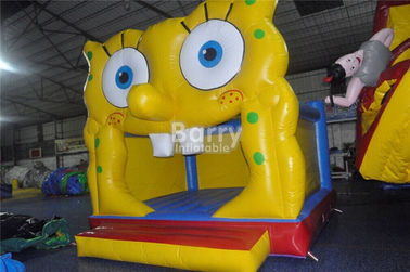 Spongebob que salta la casa animosa inflable de la diversión mundial de Inflatables para el niño