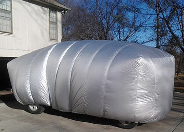 5-6m m espesan la cubierta inflable rellenada del coche de la prueba del saludo del hielo con tamaño modificado para requisitos particulares
