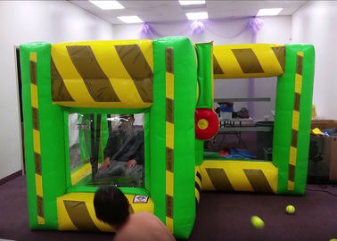 Juegos interactivos inflables al aire libre interiores/sistema inflable del tanque de la clavada para los niños